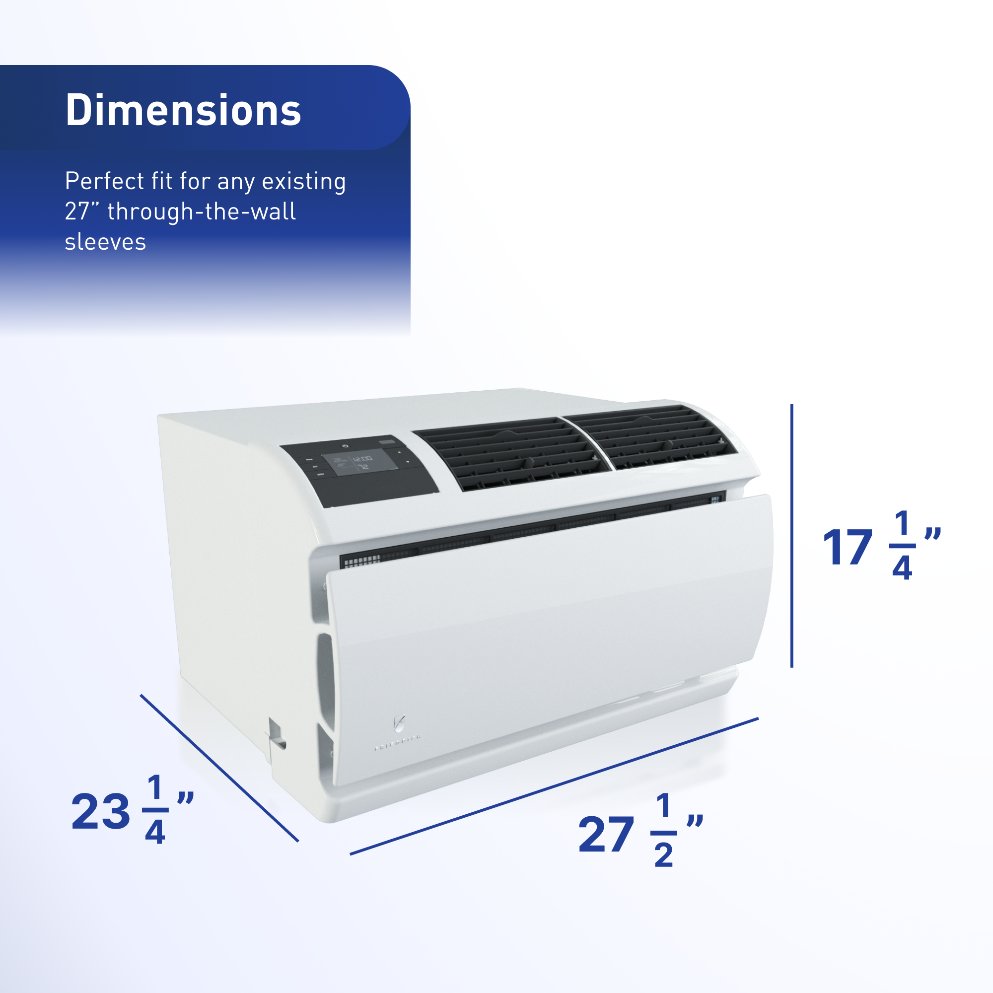 WallMaster Smart Through the Wall Air Conditioners Friedrich